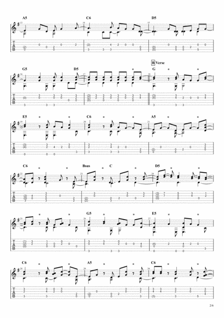 500 Miles For Solo Fingerstyle Guitar Music Sheet Download Topmusicsheet Com Five hundred miles is edited so that even the little ones and other beginners can play it. top music sheets